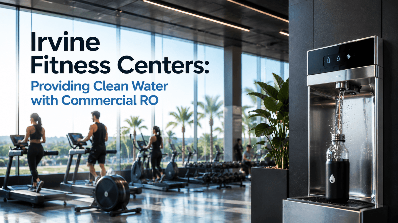 Irvine fitness center with Commercial RO