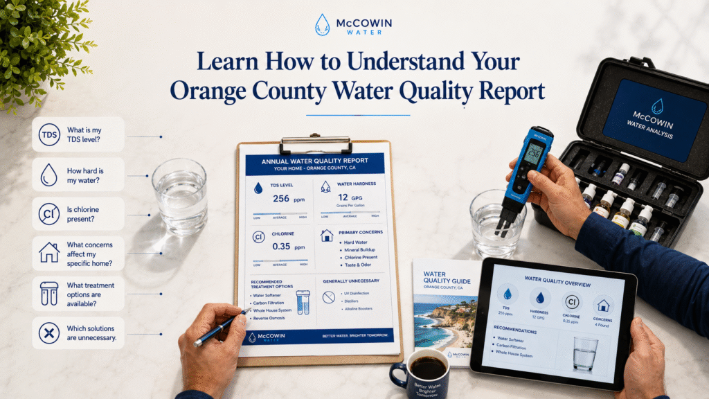 Learn How to Understand Your Orange County Water Quality Report