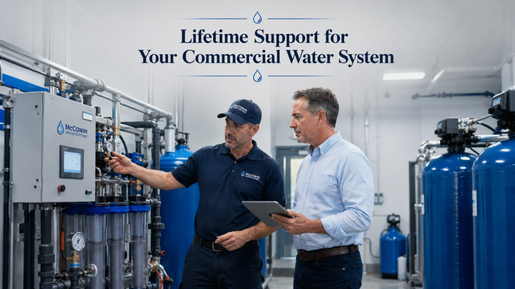 Lifetime Support for Your Commercial Water System