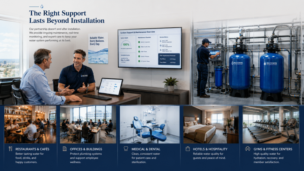 Lifetime Support for Your Commercial Water System in OC