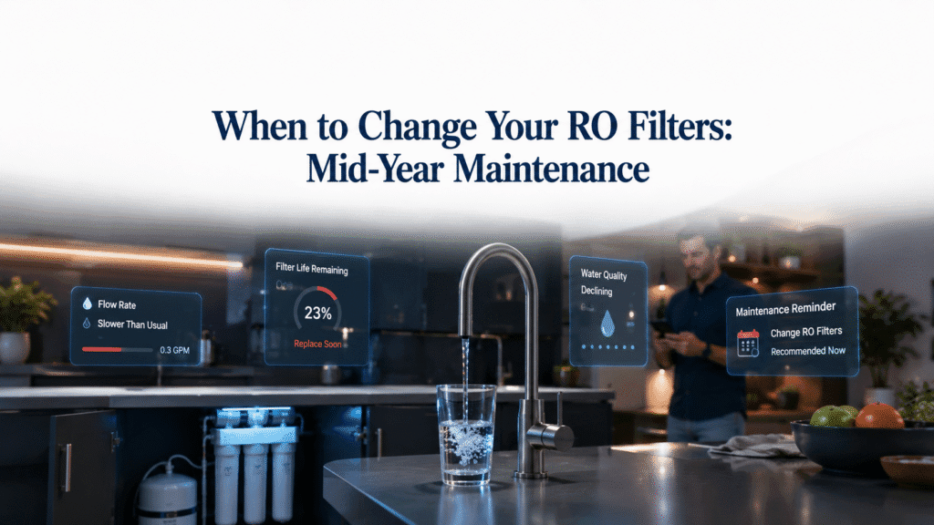 Mid-year RO filter maintenance overview