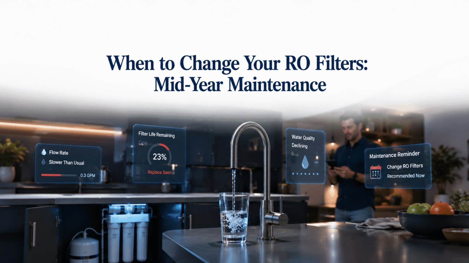 When to Change Your RO Filters | Maintenance Guide 2026