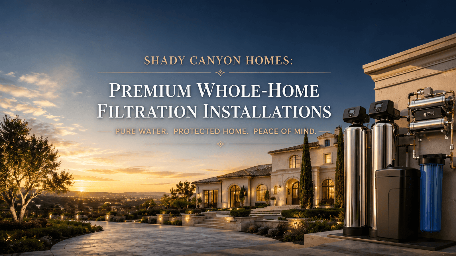 Premium Whole-Home Filtration Installations