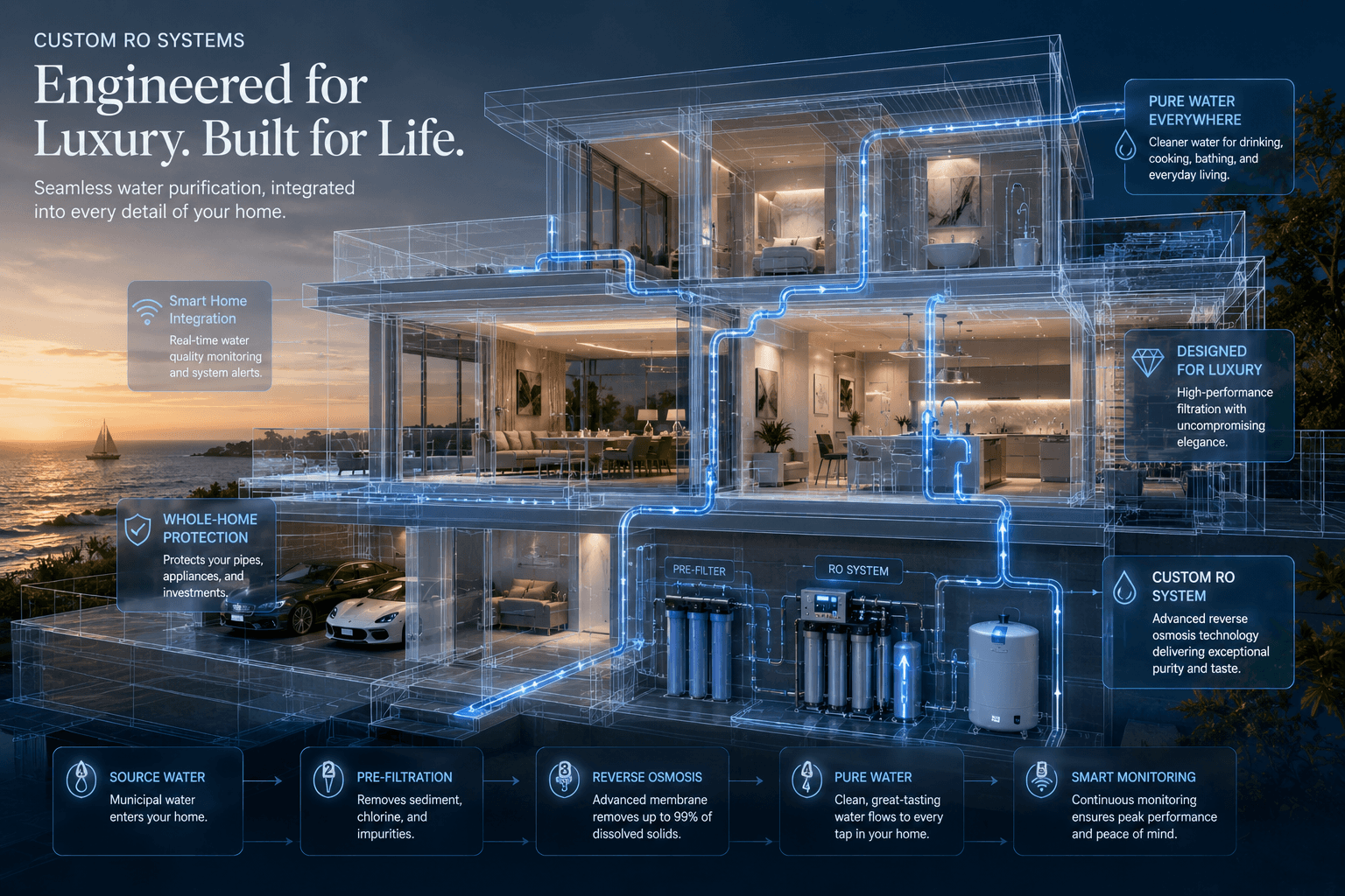 Residential RO system overview
