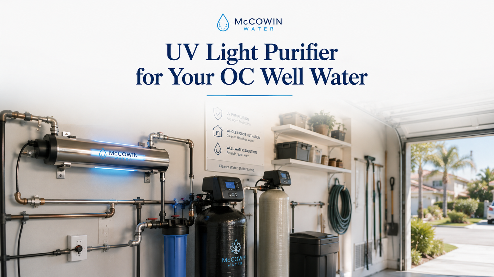 UV Water Purifier for Well Water in Orange County