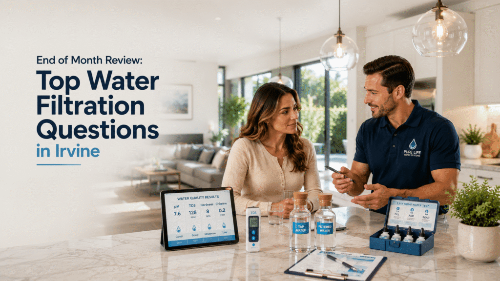 Water filtration consultation