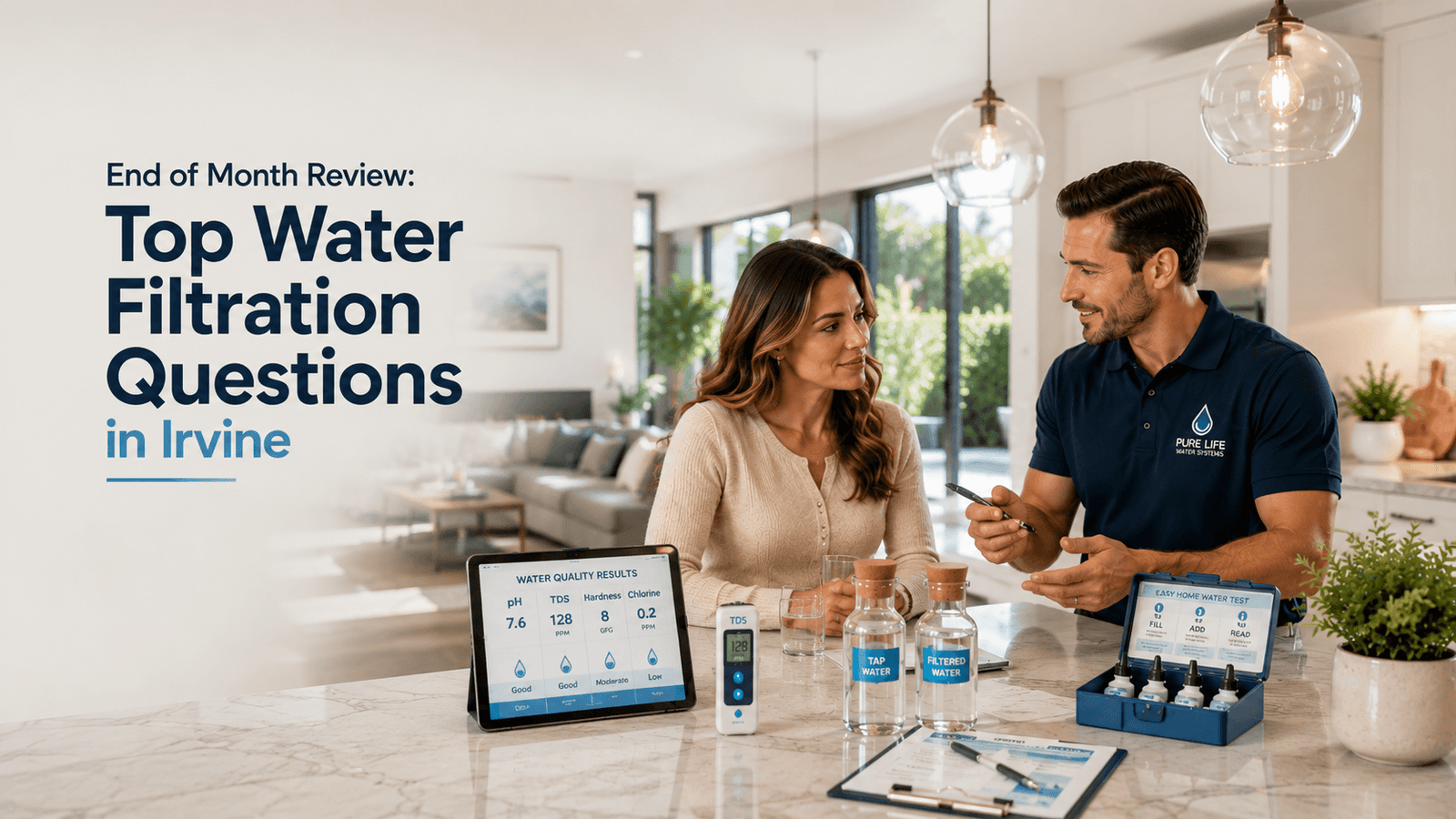 Water filtration consultation