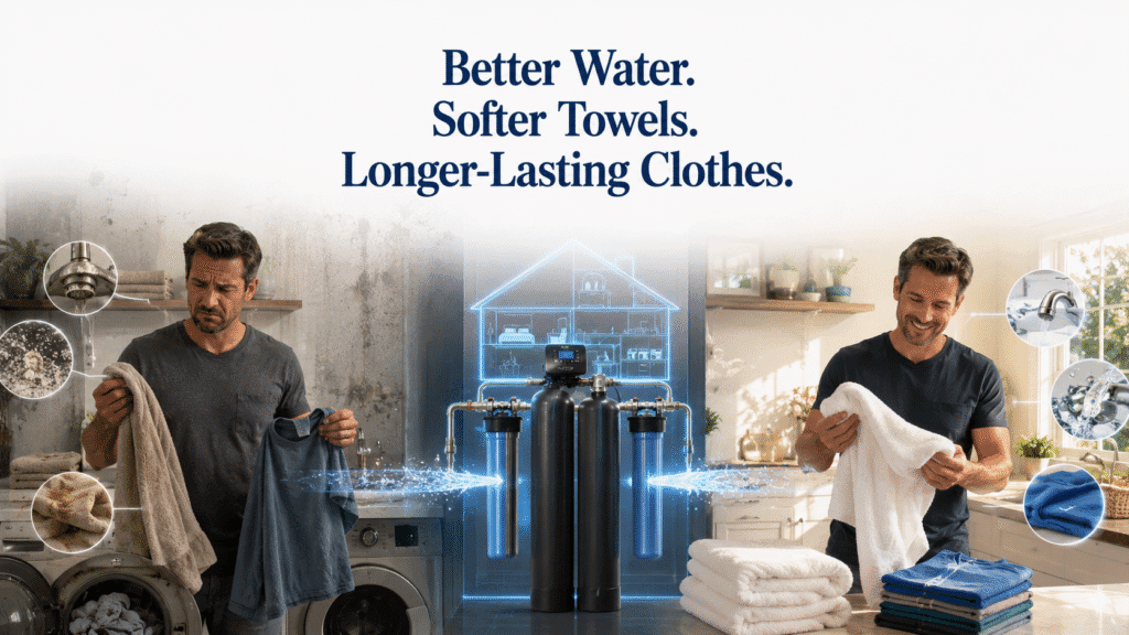 Whole-Home Filtration Improves Your Laundry