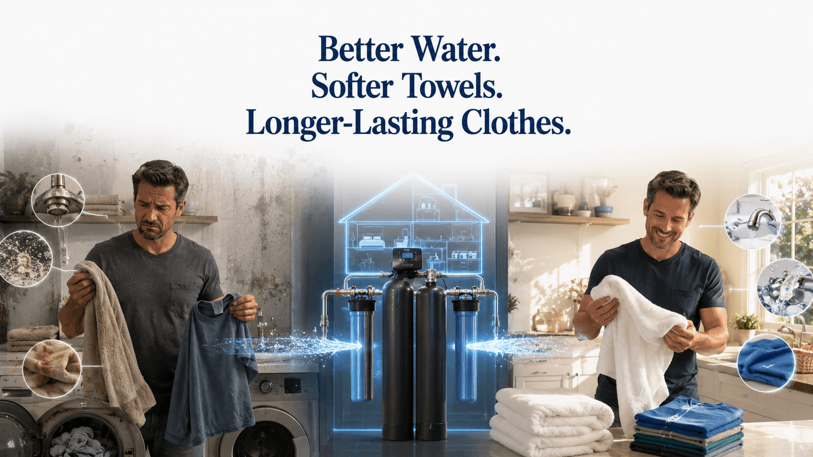 Whole-Home Filtration Improves Your Laundry