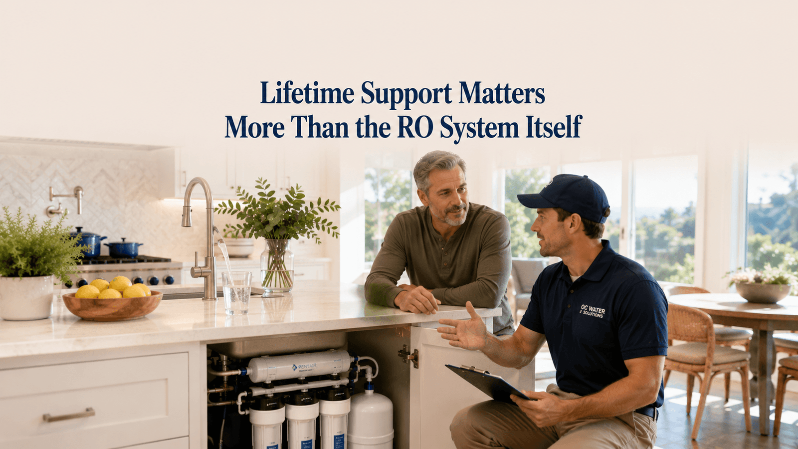 consultation with residential RO system focus