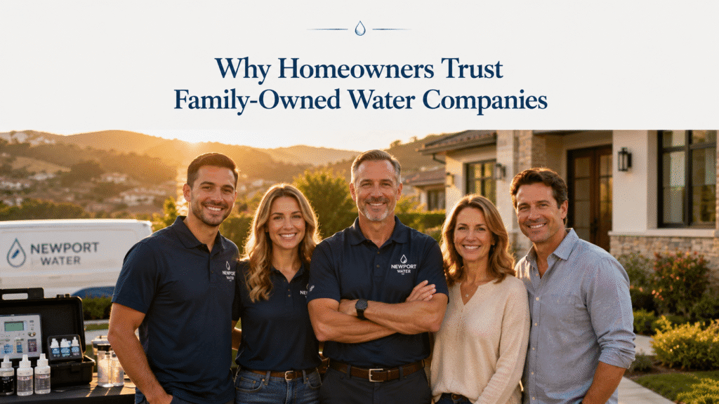 homeowners trust family owned water company