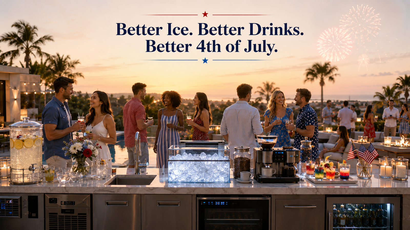 4th of July Hosting: Why Filtered Water Makes Better Ice and Drinks