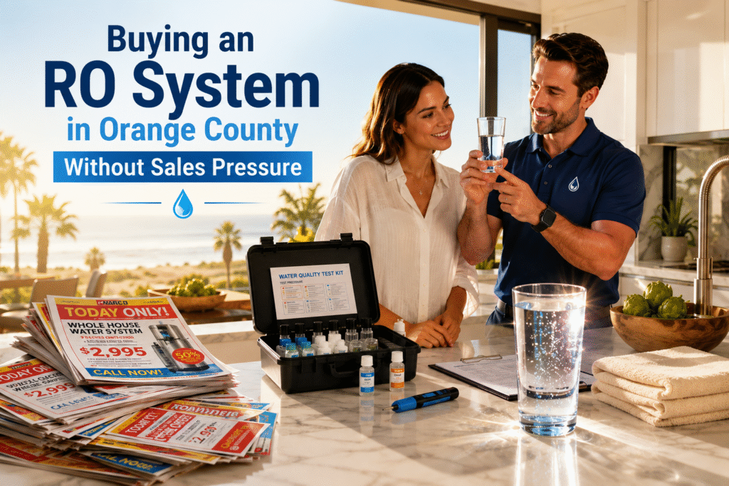 Buying an RO System in Orange County Without Sales Pressure