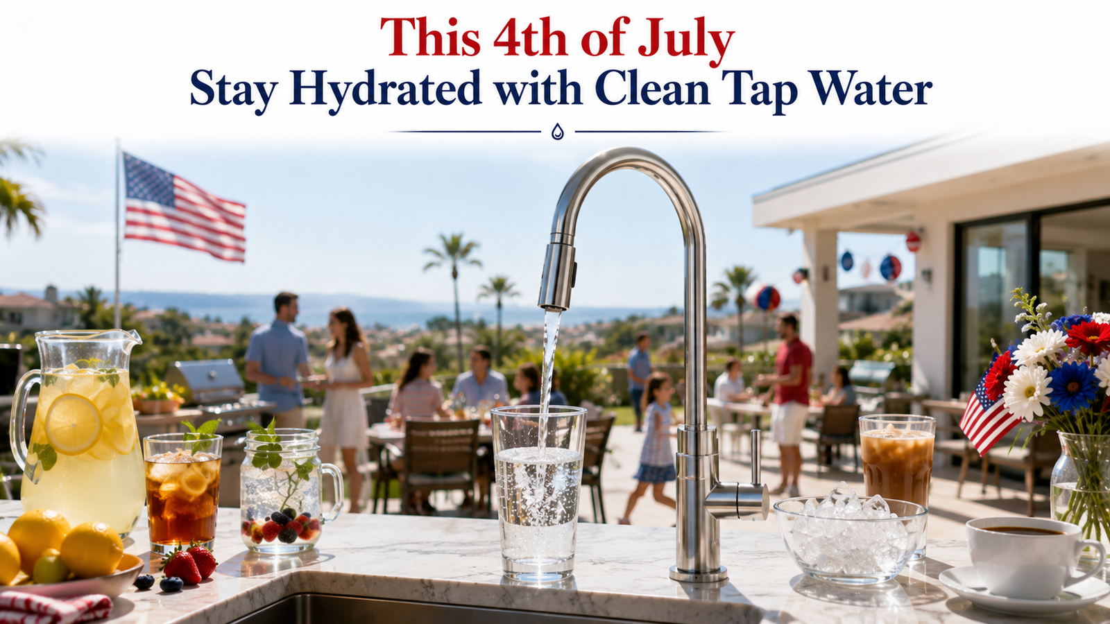 Clean Tap Water in OC for a Happy Independence Day