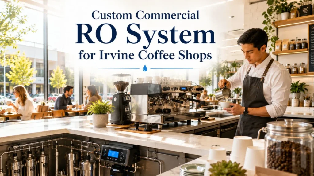 Custom Commercial RO System for Irvine Coffee Shops