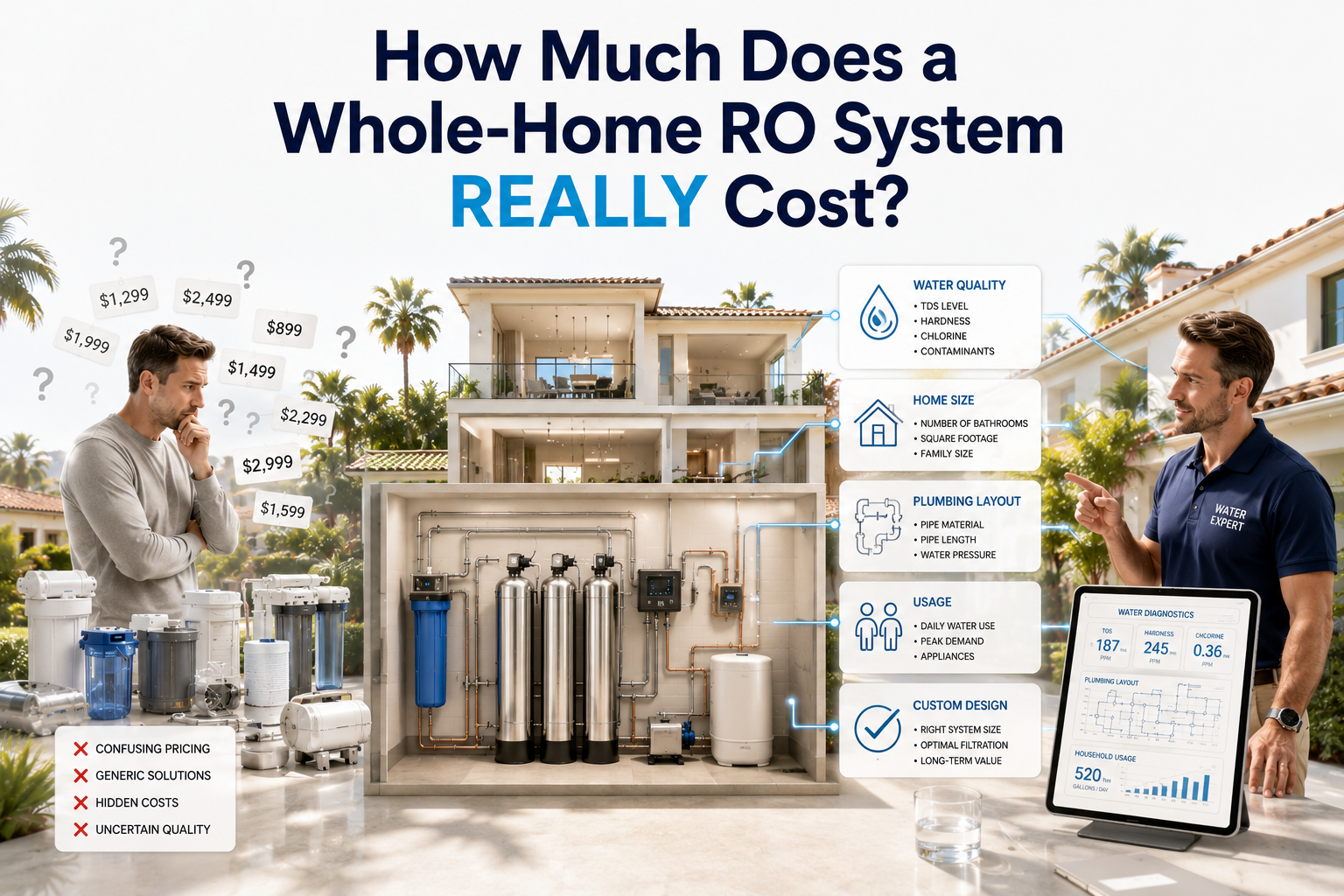 How Much Does a Whole-Home RO System REALLY Cost?