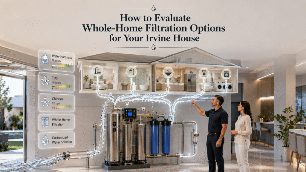 How to Evaluate Whole-Home Filtration Options for Your Irvine House
