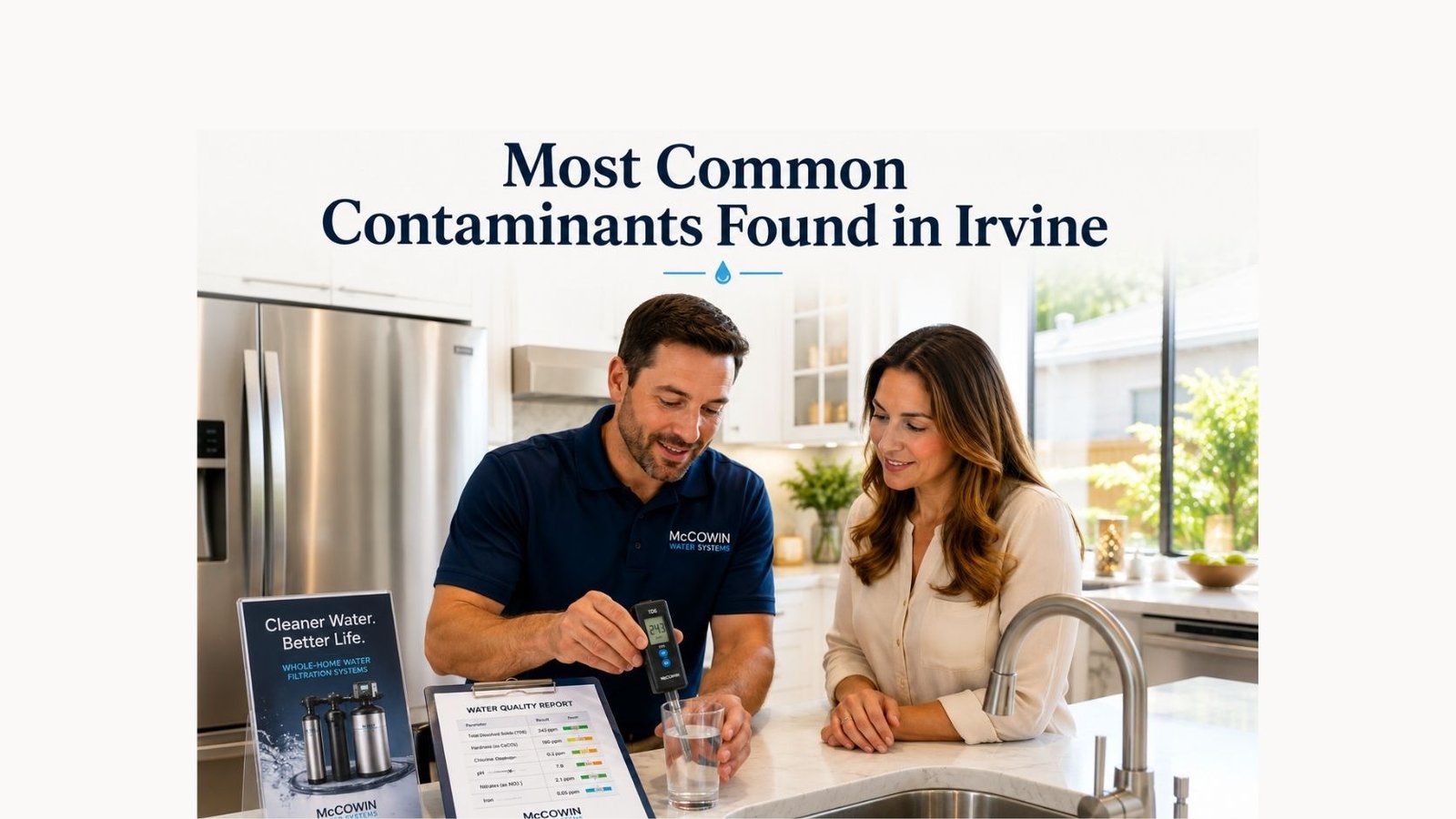 Most Common Contaminants Found in Irvine This Month