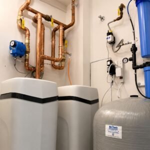 Professional installation of a whole-home water system