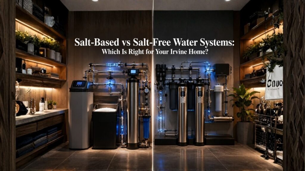 Salt-based vs salt-free water systems