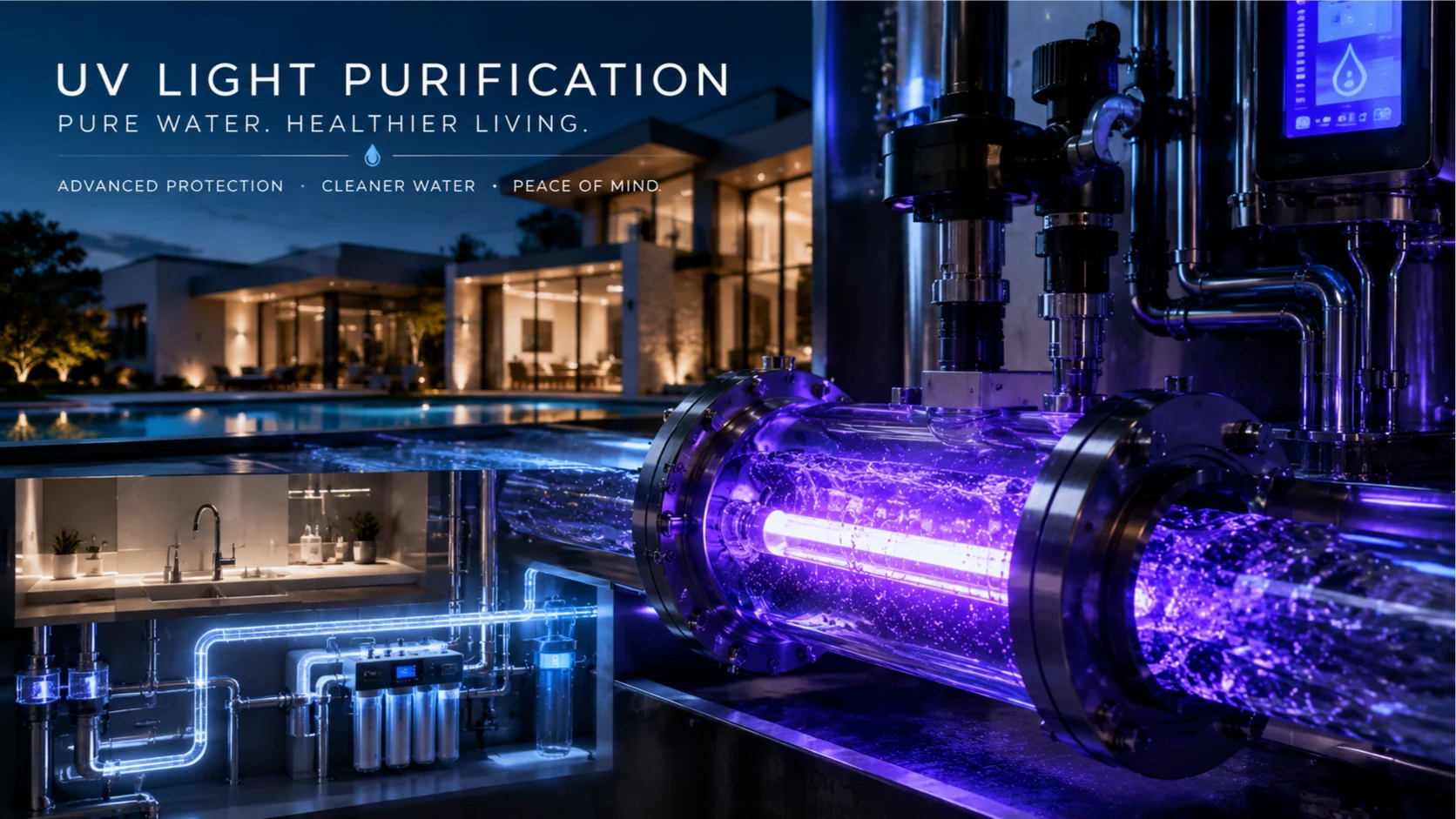 Complete UV Light Purification guide for whole-home water systems in Irvine