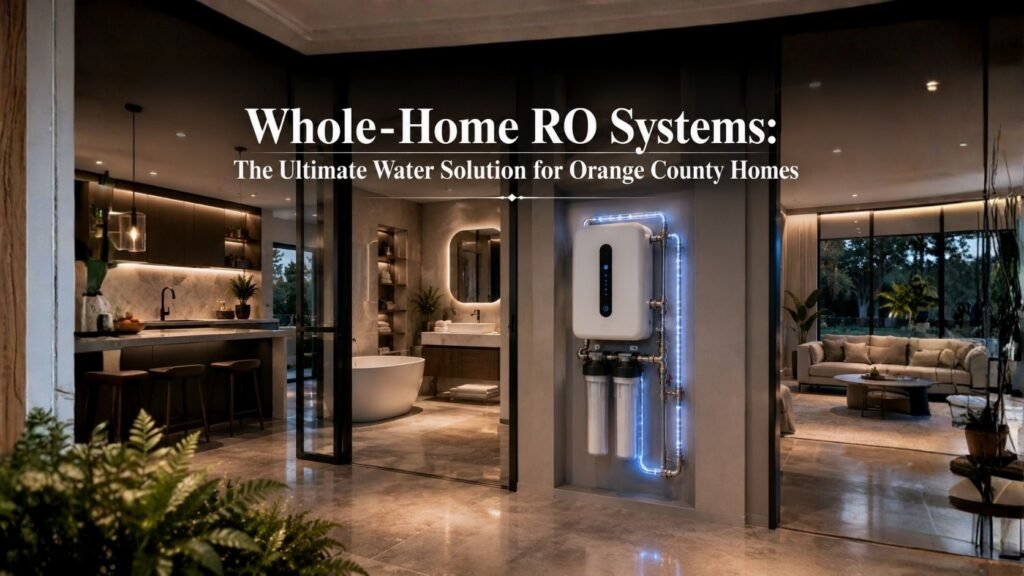Whole-Home RO Systems The Ultimate Water Solution for Orange County Homes