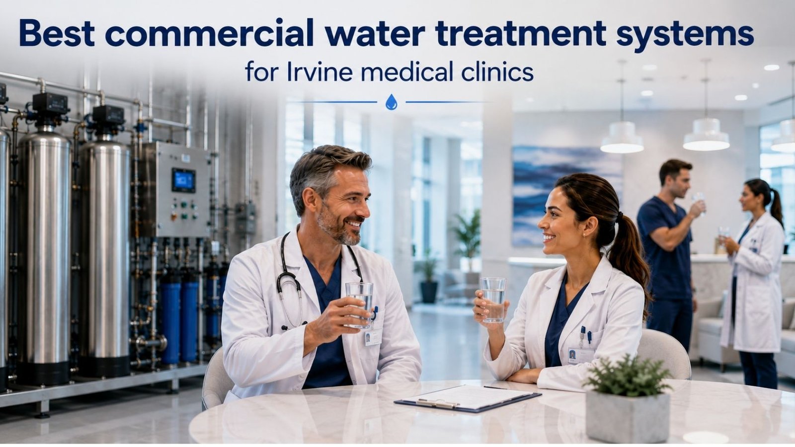 Best commercial water treatment systems for Irvine medical clinics