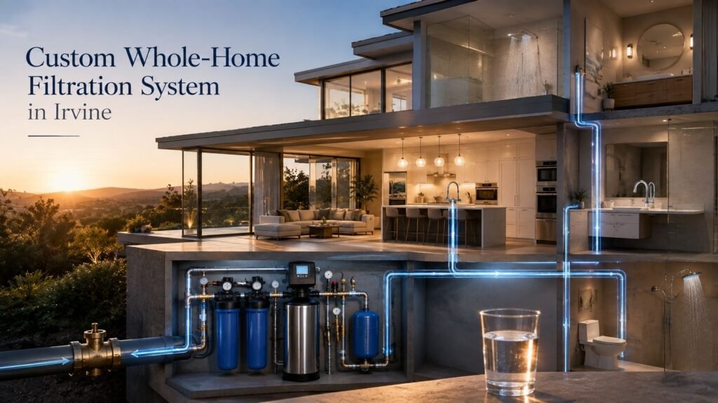 Custom Whole-Home Filtration System in Irvine