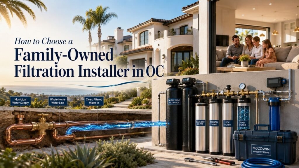 Family-owned filtration installer in OC