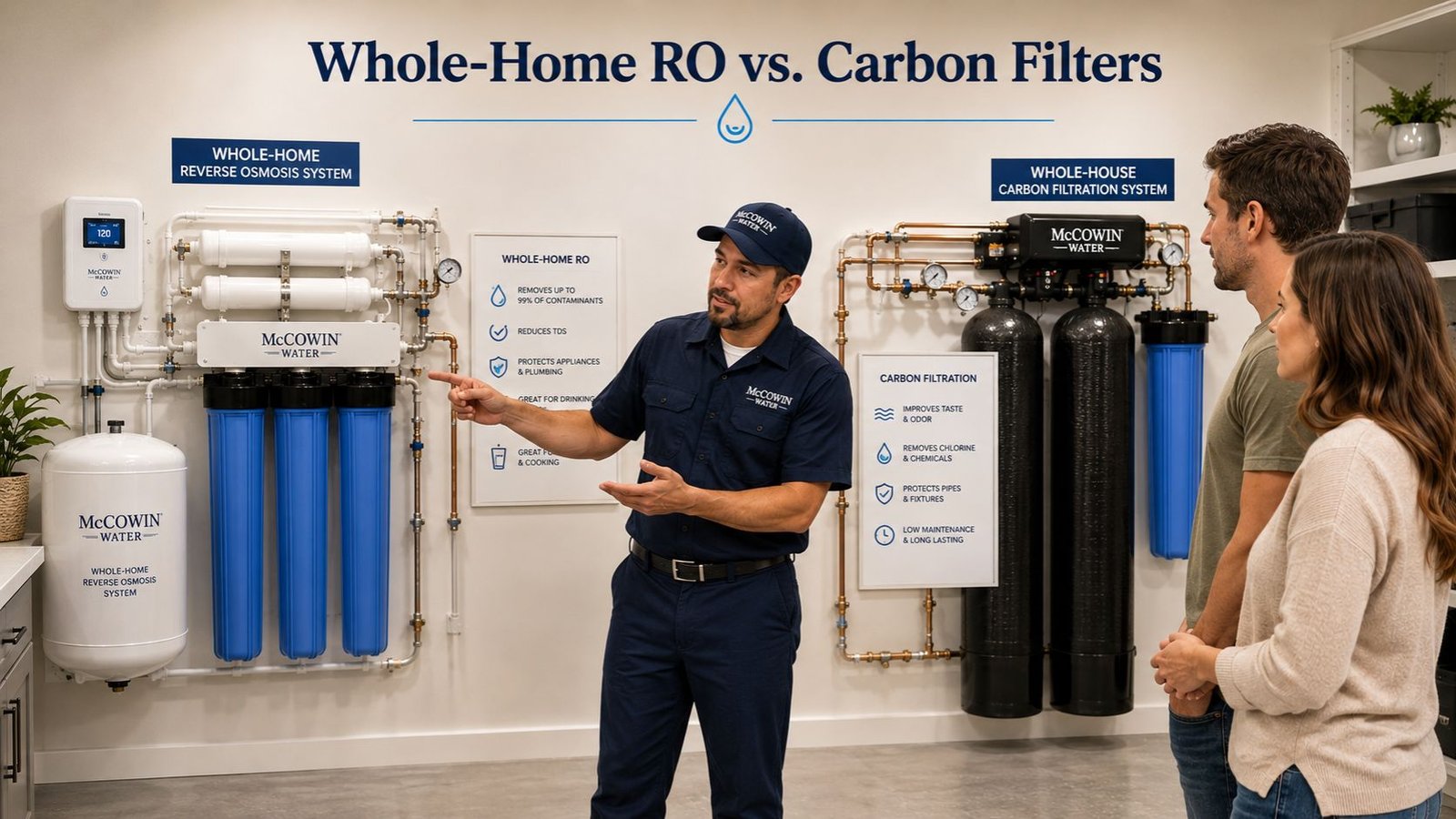 Whole-Home RO vs. Carbon Filters