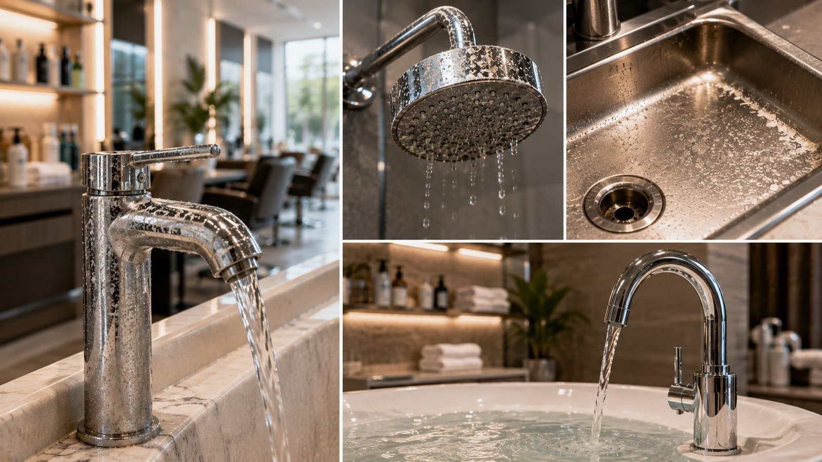 commercial water treatment in an Irvine salon