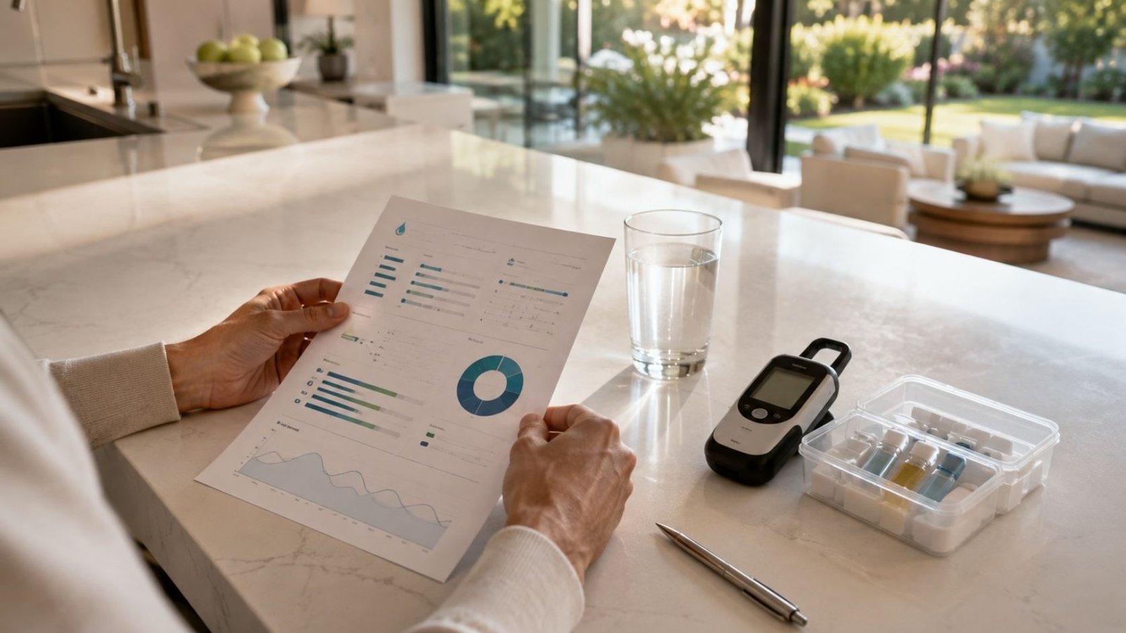 free in-home water test results