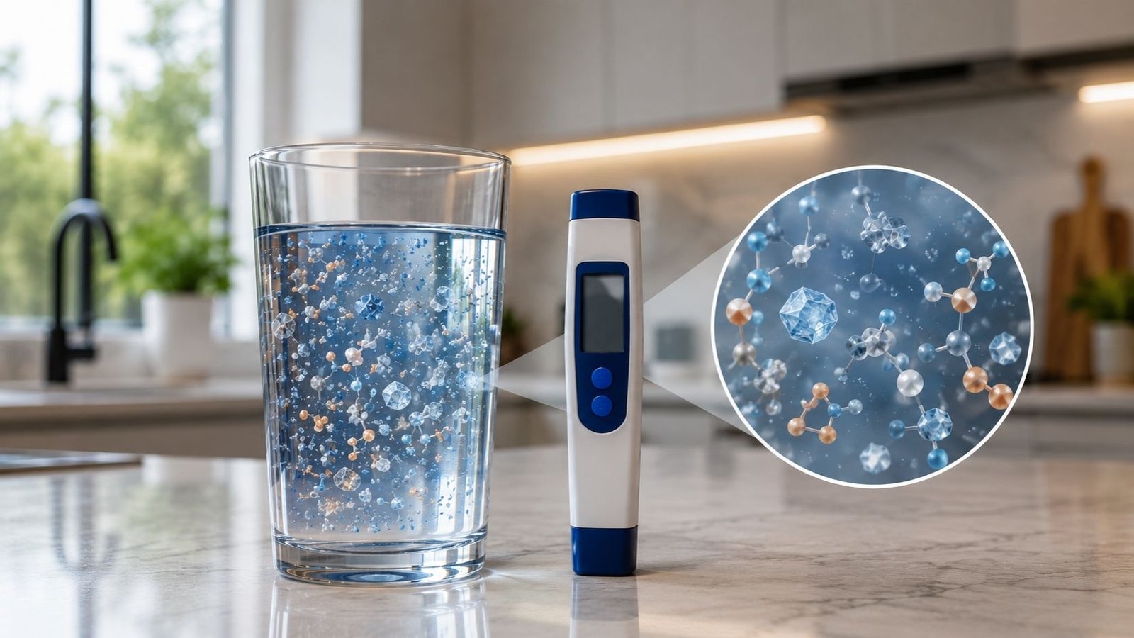 high TDS water test result