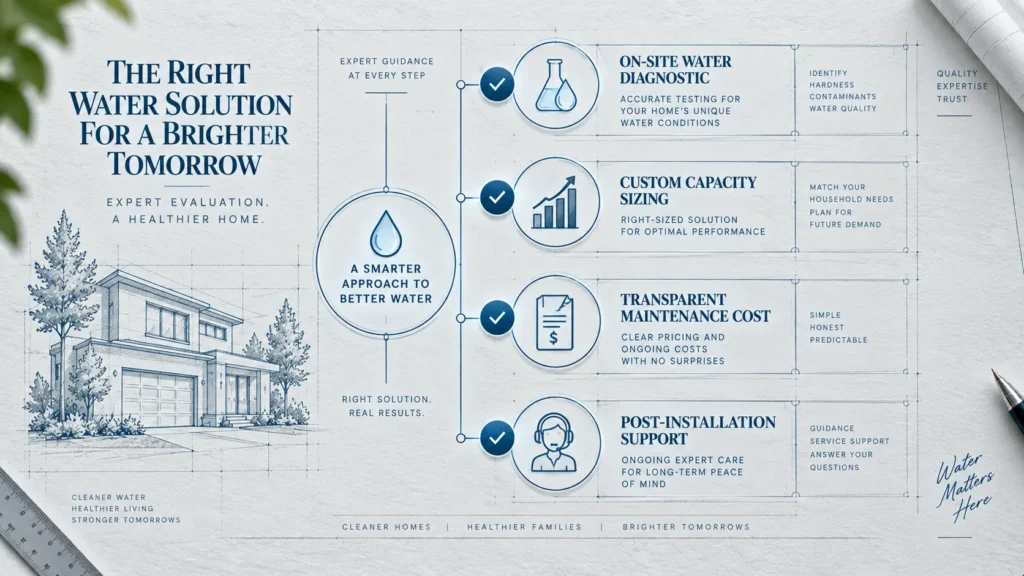 Checklist framework for evaluating water softener installers in Irvine before you hire