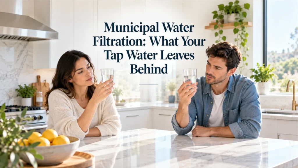 Municipal Water Filtration What Your Tap Water Leaves Behind