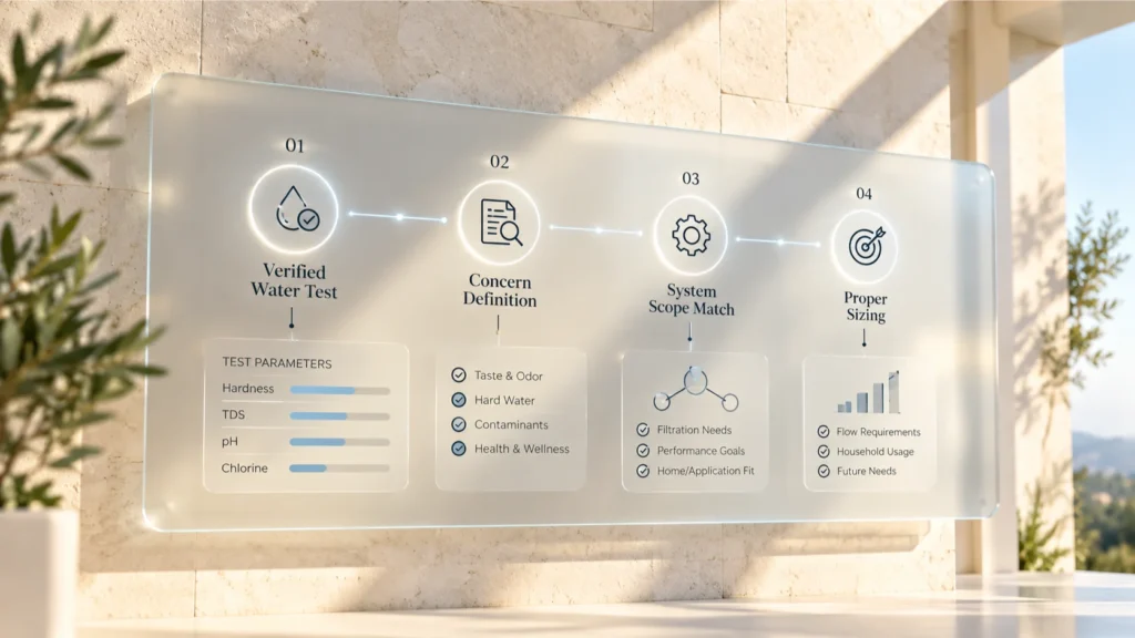 Water quality diagnostic and planning framework for Orange County homes by McCowin Water