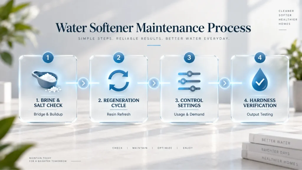 McCowin Water softener inspection process flow for Irvine homes
