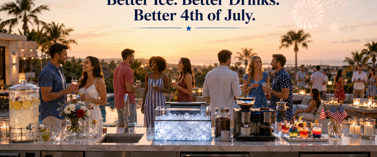 4th of July Hosting: Why Filtered Water Makes Better Ice and Drinks