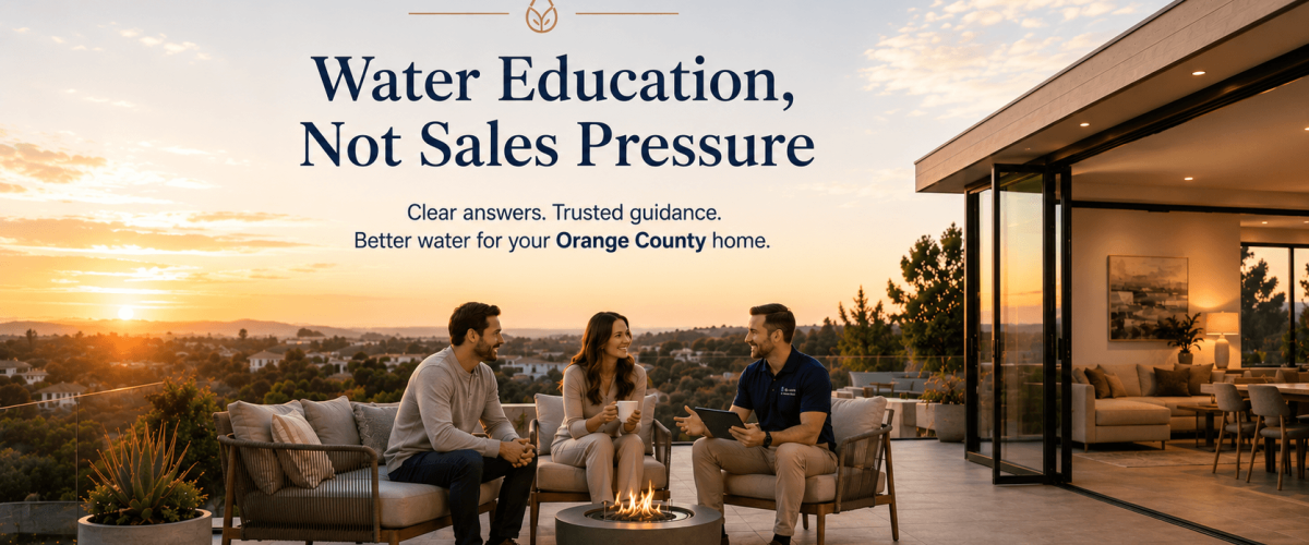 Avoid High-Pressure Sales Tactics when buying RO in OC