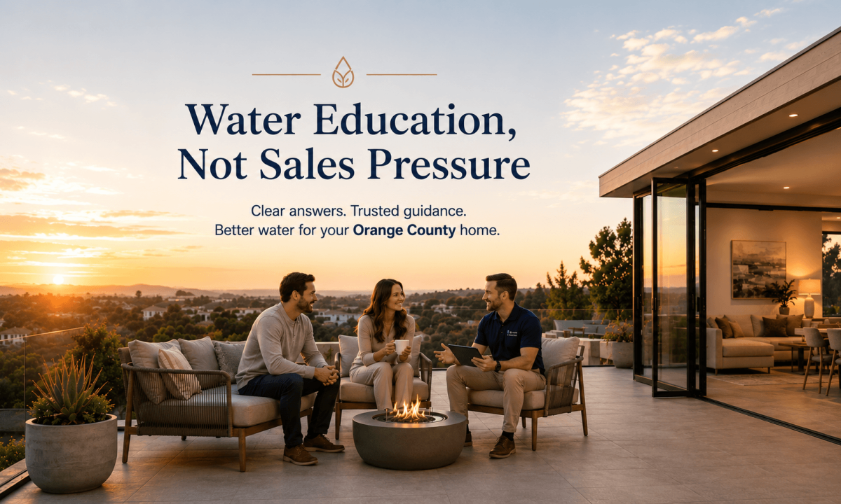 Avoid High-Pressure Sales Tactics when buying RO in OC