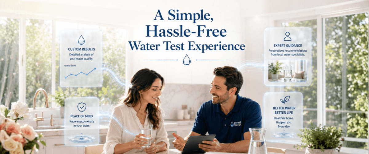 Booking a Free In-Home Water Test in Irvine A Hassle-Free Process