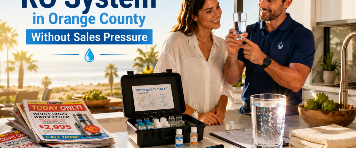 Buying an RO System in Orange County Without Sales Pressure