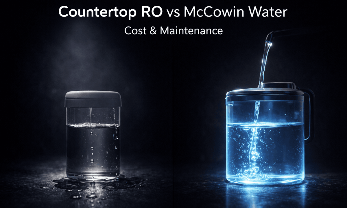 Countertop RO vs McCowin Water