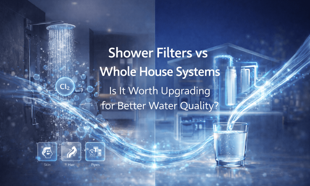 Shower Filters vs Whole House Systems