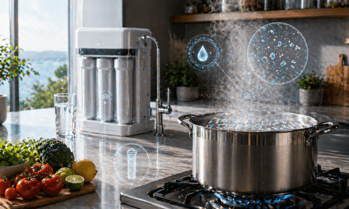 microplastics in boiling water