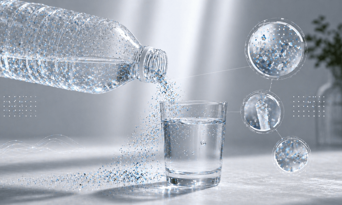 Microplastics contamination in plastic water bottles