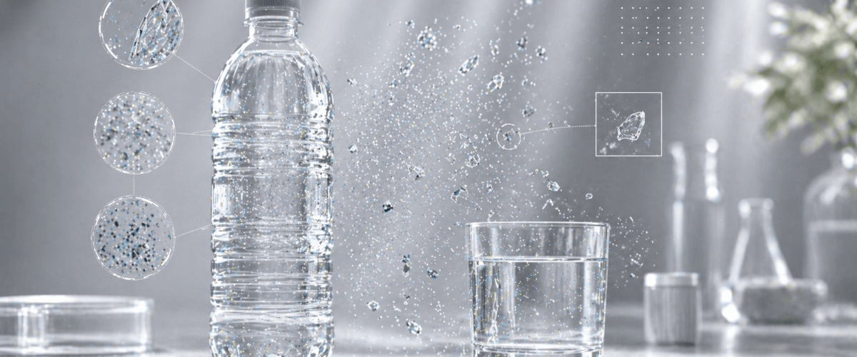 microplastics in bottled water