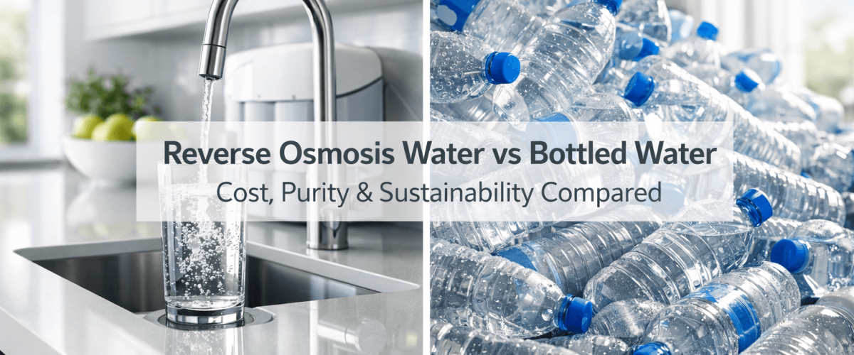 Reverse Osmosis Water vs Bottled Water: Cost, Purity & Sustainability Compared