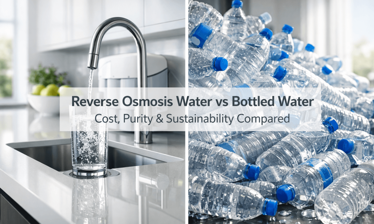 Reverse Osmosis Water vs Bottled Water: Cost, Purity & Sustainability Compared