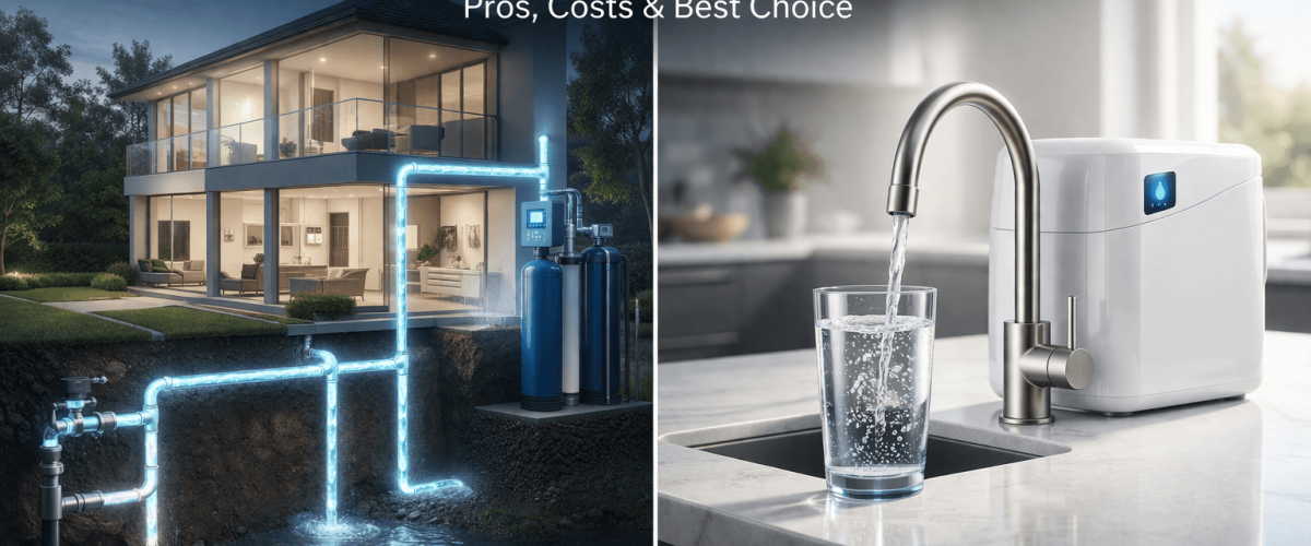 Whole House RO System vs. Countertop RO Filters